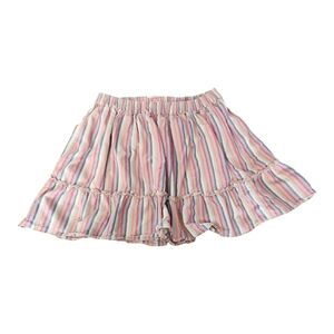 Mossimo Striped Ruffle Skirt Size XS